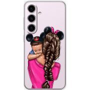 Прозорий чохол BoxFace Samsung Galaxy M56 (M566) Mouse Mommy