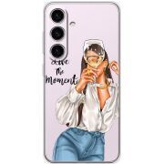 Прозорий чохол BoxFace Samsung Galaxy M56 (M566) Live The Moment