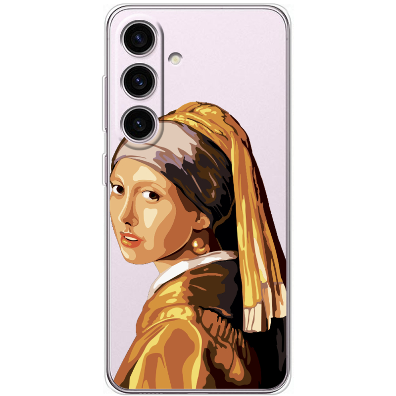 Прозорий чохол BoxFace Samsung Galaxy M56 (M566) Девушка с жемчужной серёжкой
