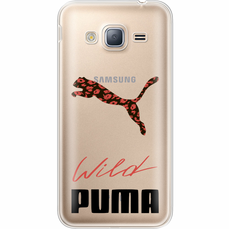 Прозрачный чехол Uprint Samsung J320 Galaxy J3 Wild Cat