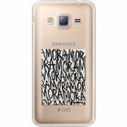 Прозрачный чехол Uprint Samsung J320 Galaxy J3 Amor Amor