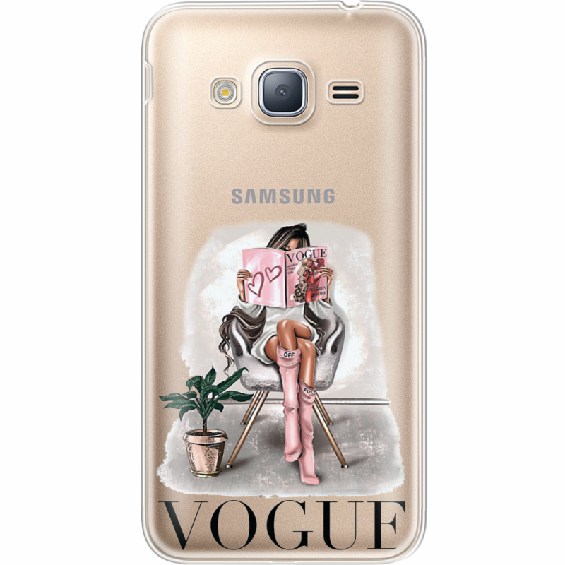 Прозрачный чехол Uprint Samsung J320 Galaxy J3 VOGUE