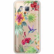 Прозрачный чехол Uprint Samsung J320 Galaxy J3 Tropical