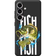 Чорний чохол BoxFace Samsung Galaxy M56 (M566) Fish