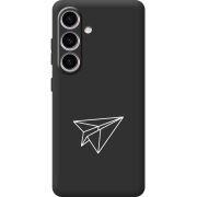 Чорний чохол BoxFace Samsung Galaxy M56 (M566) Paper Plane