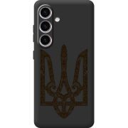 Чорний чохол BoxFace Samsung Galaxy M56 (M566) Ukrainian Trident