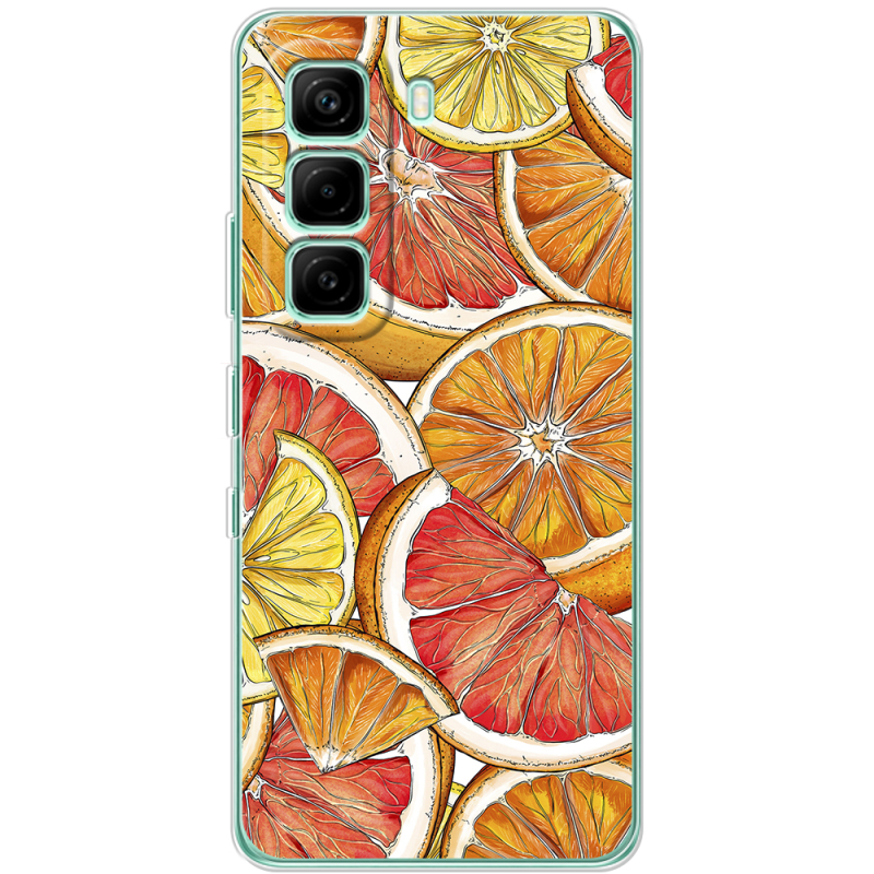Чохол BoxFace Infinix Hot 60i Citrus Pattern