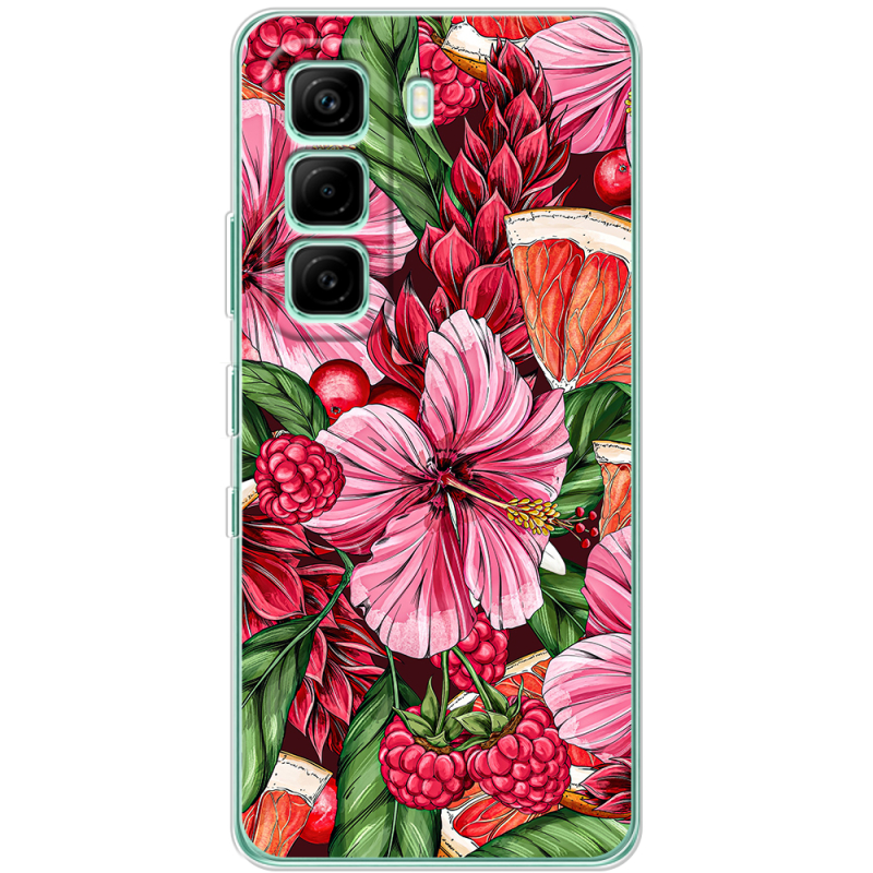 Чохол BoxFace Infinix Hot 60i Tropical Flowers