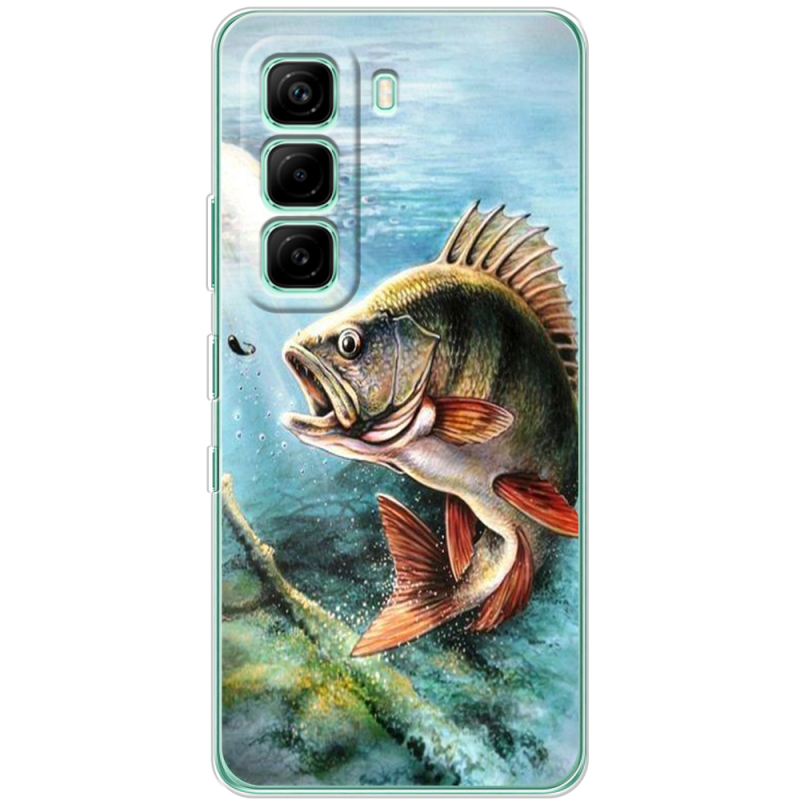 Чохол BoxFace Infinix Hot 60i Полосатый Бандит