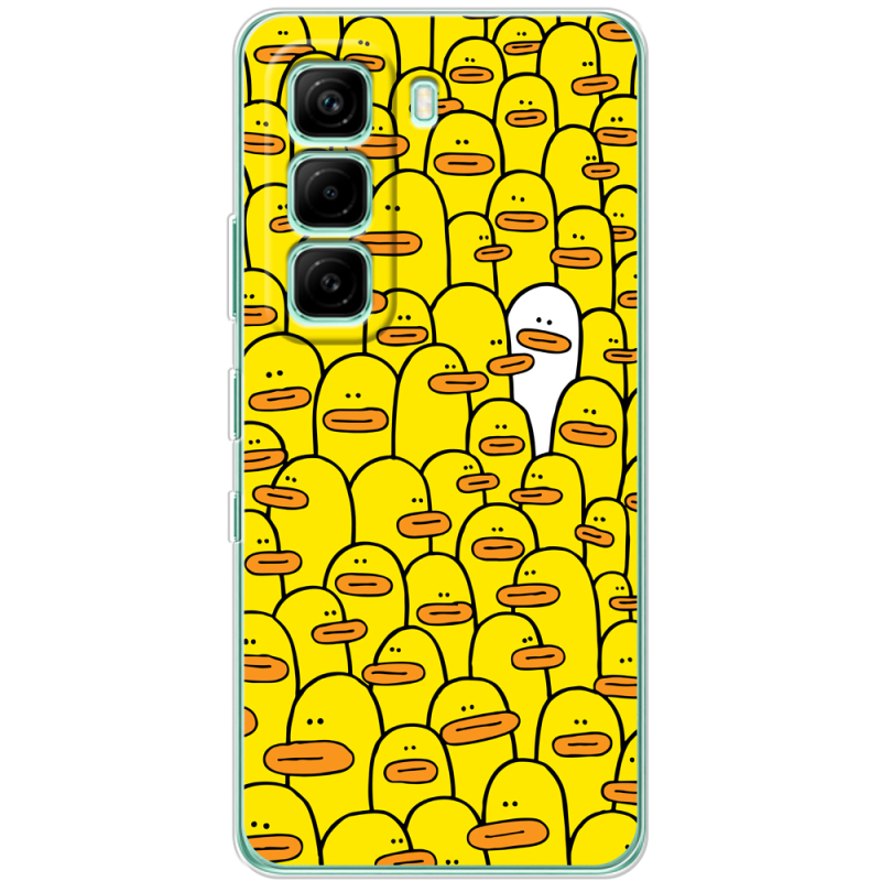 Чохол BoxFace Infinix Hot 60i Yellow Ducklings