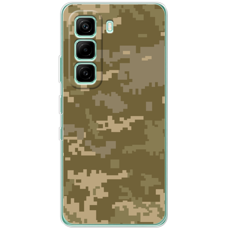 Чохол BoxFace Infinix Hot 60i Камуфляж ЗСУ