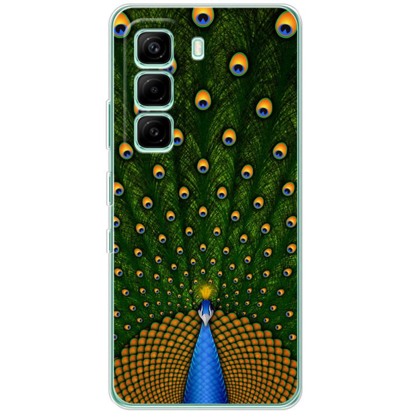 Чохол BoxFace Infinix Hot 60i Peacocks Tail