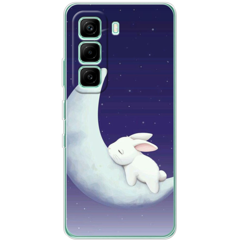 Чохол BoxFace Infinix Hot 60i Moon Bunny
