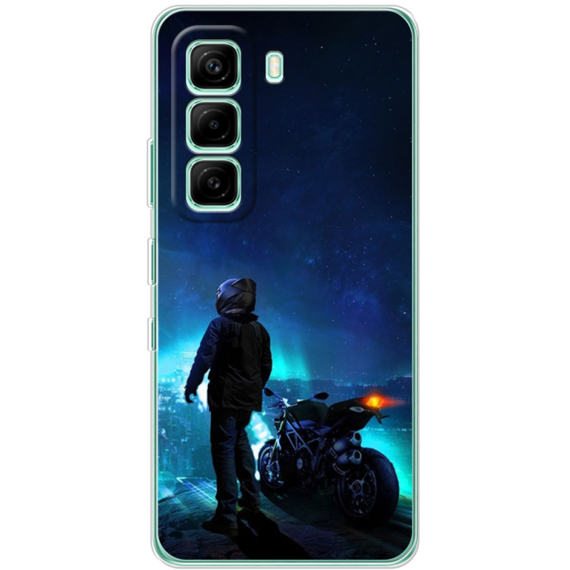 Чохол BoxFace Infinix Hot 60i Motorcyclist