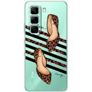 Прозорий чохол BoxFace Infinix Hot 60i Love Beauty