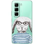 Прозорий чохол BoxFace Infinix Hot 60i MR. Rabbit