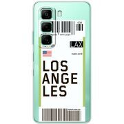 Прозорий чохол BoxFace Infinix Hot 60i Ticket Los Angeles