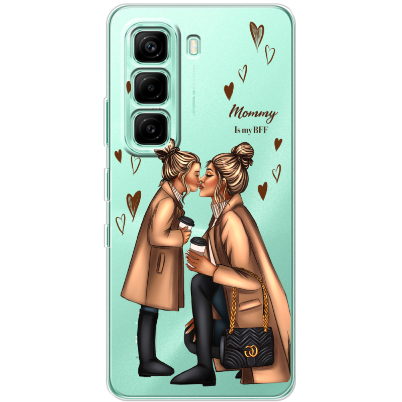 Прозорий чохол BoxFace Infinix Hot 60i Mommy Is My BFF