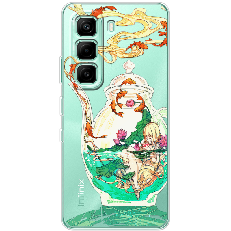 Прозорий чохол BoxFace Infinix Hot 60i Kettle