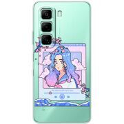 Прозорий чохол BoxFace Infinix Hot 60i The Sakuras Will Cry For You