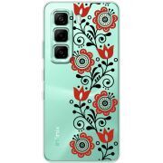 Прозорий чохол BoxFace Infinix Hot 60i Ethno Ornament