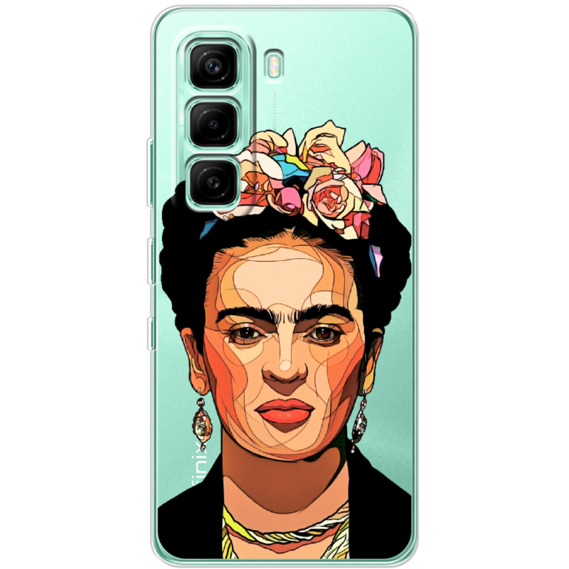 Прозорий чохол BoxFace Infinix Hot 60i Фрида Кало