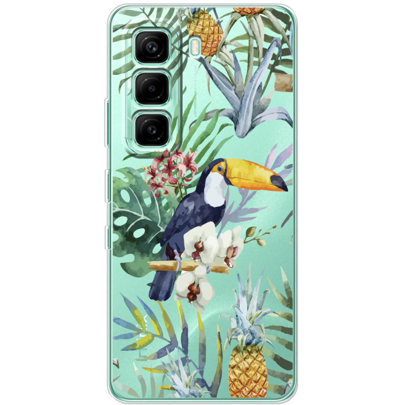 Прозорий чохол BoxFace Infinix Hot 60i Tucan