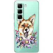 Прозорий чохол BoxFace Infinix Hot 60i Winking Fox