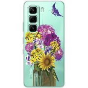 Прозорий чохол BoxFace Infinix Hot 60i My Bouquet