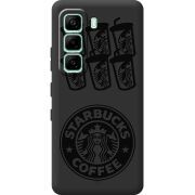 Чорний чохол BoxFace Infinix Hot 60i Black Coffee