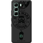 Чорний чохол BoxFace Infinix Hot 60i Dark Coffee