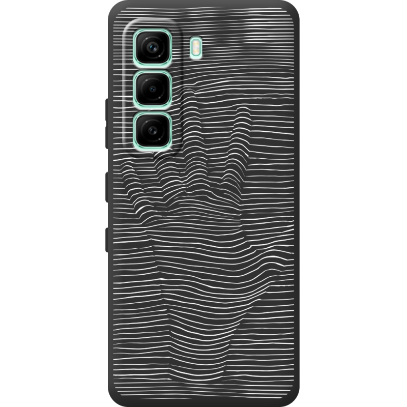 Чорний чохол BoxFace Infinix Hot 60i Optical Hand