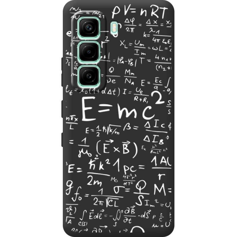 Чорний чохол BoxFace Infinix Hot 60i E=mc2