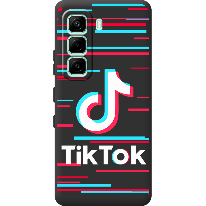 Чорний чохол BoxFace Infinix Hot 60i Tik Tok