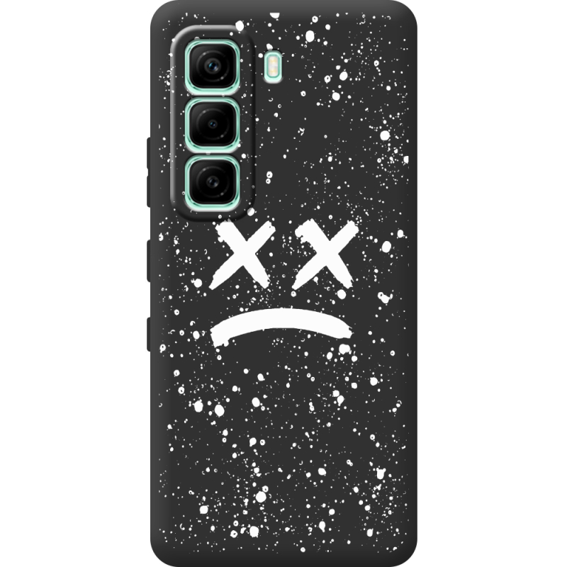 Чорний чохол BoxFace Infinix Hot 60i Sad Way