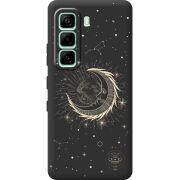 Чорний чохол BoxFace Infinix Hot 60i Moon