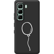 Чорний чохол BoxFace Infinix Hot 60i Balloon
