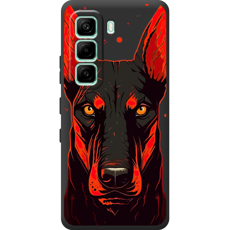 Чорний чохол BoxFace Infinix Hot 60i 