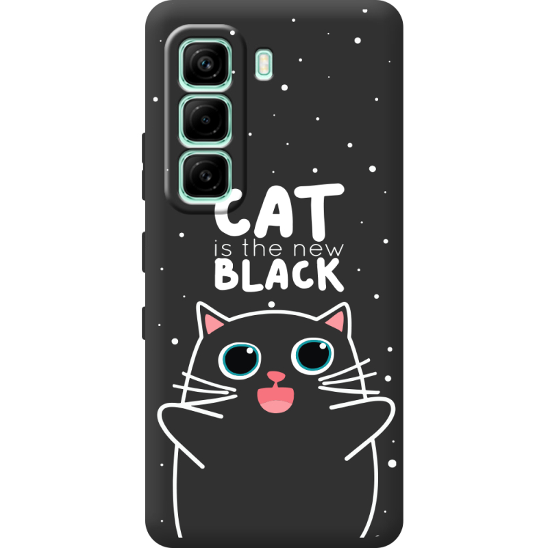 Чорний чохол BoxFace Infinix Hot 60i 