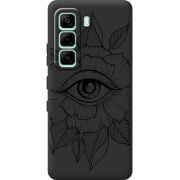 Чорний чохол BoxFace Infinix Hot 60i Eye