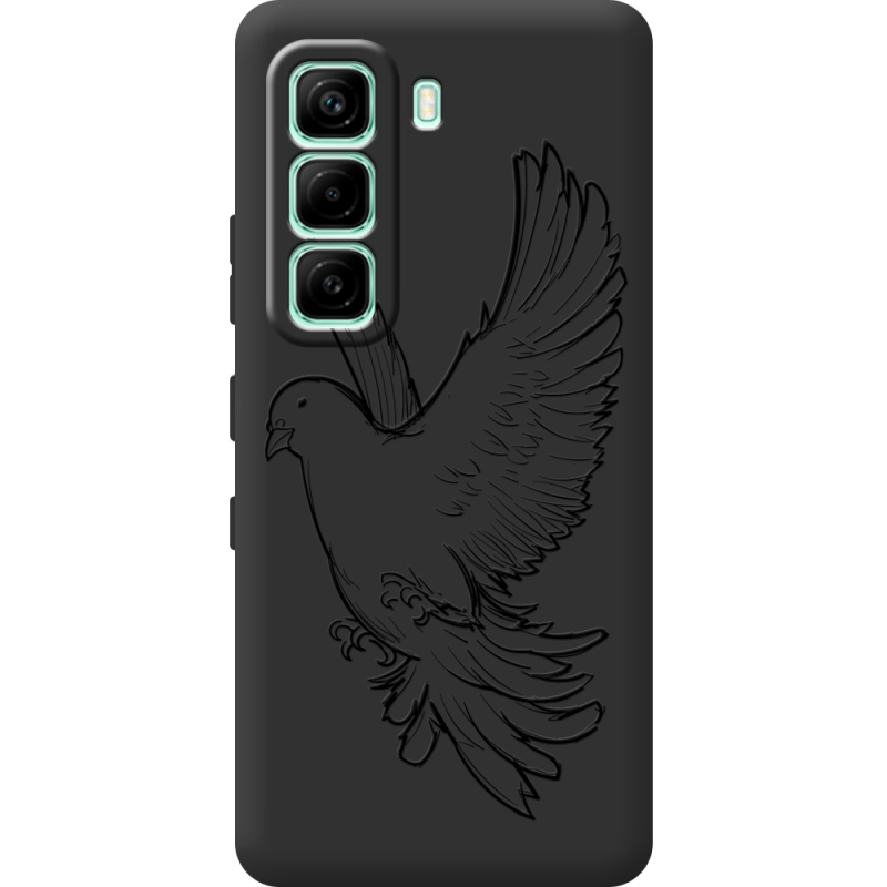 Чорний чохол BoxFace Infinix Hot 60i Dove