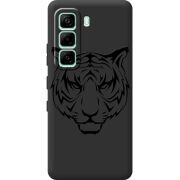Чорний чохол BoxFace Infinix Hot 60i Tiger