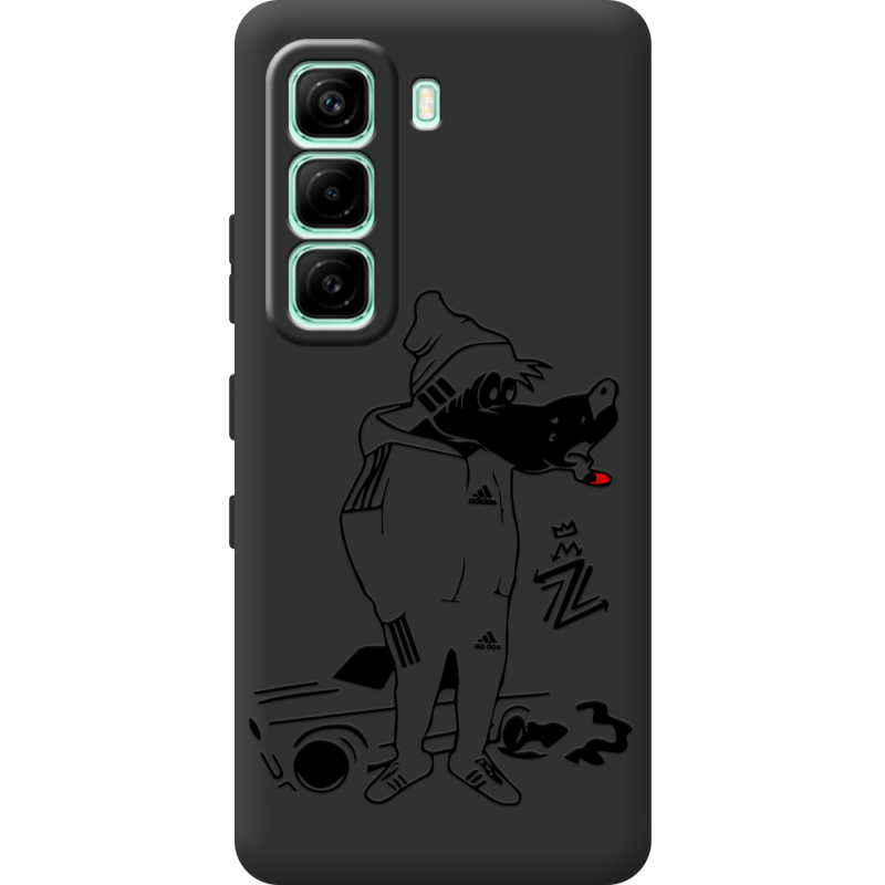 Чорний чохол BoxFace Infinix Hot 60i 