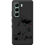 Чорний чохол BoxFace Infinix Hot 60i 