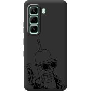 Чорний чохол BoxFace Infinix Hot 60i 