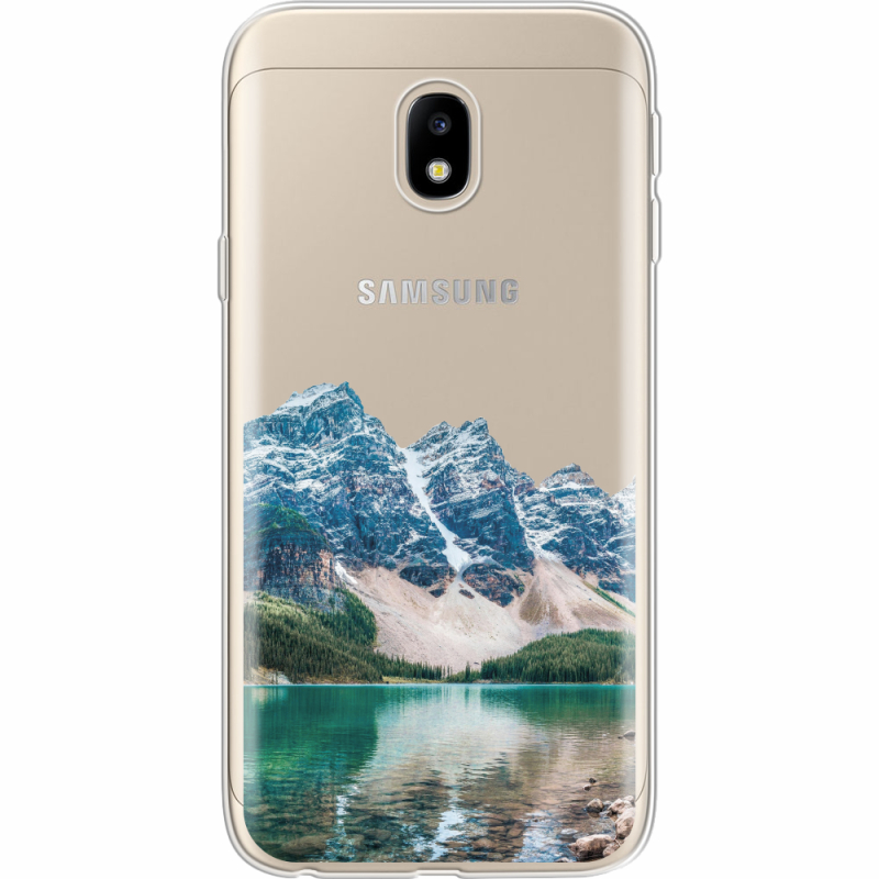 Прозрачный чехол Uprint Samsung J330 Galaxy J3 2017 Blue Mountain