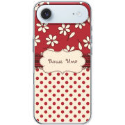 Чохол BoxFace Apple iPhone 17 Air Именной Polka Dots