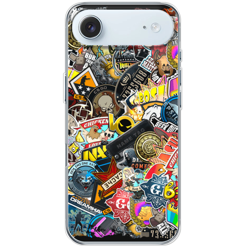 Чохол BoxFace Apple iPhone 17 Air CS:Go Stickerbombing