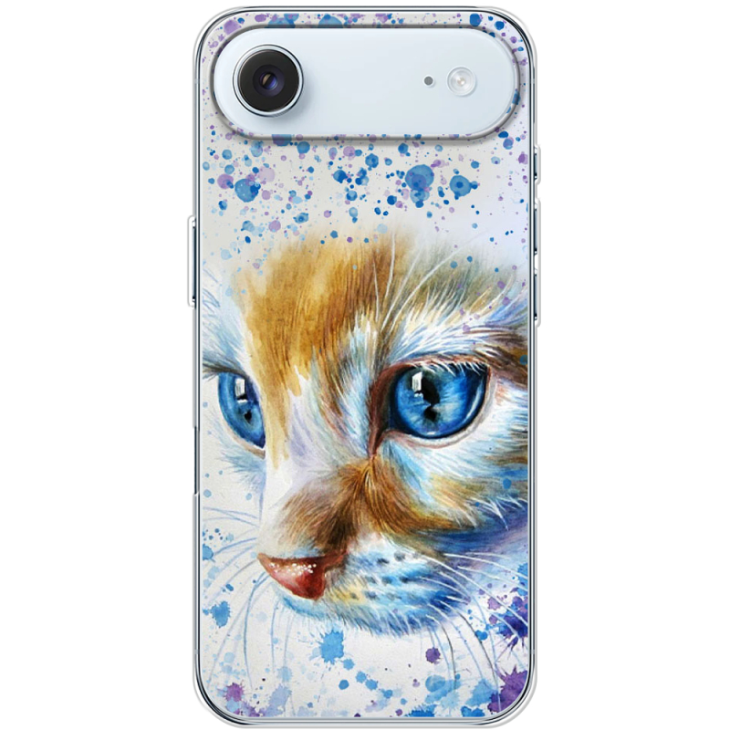 Чохол BoxFace Apple iPhone 17 Air Голубоглазый Кот