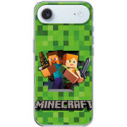 Чохол BoxFace Apple iPhone 17 Air Майнкрафт Стів і Алекс